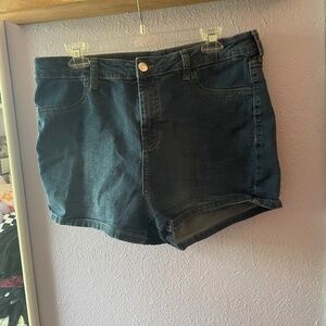 Wild Fable High Rise Jeans Shorts, Size 14W